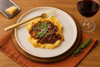 Elevating Dinner: Pairing 2021 Beringer Private Reserve Cabernet Sauvignon with Braised Short Rib Ragù